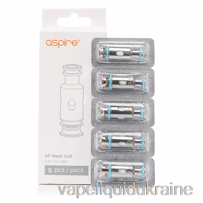 Vape Ukraine Aspire AF Replacement Coils 0.6ohm Mesh Coils